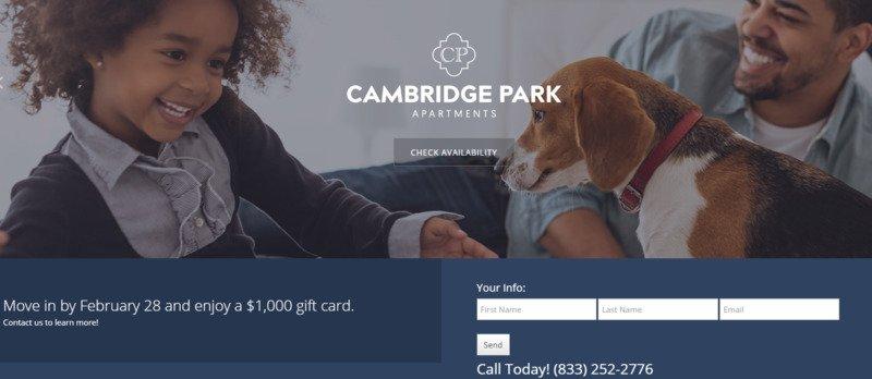 real-estate-landing-pages-cambridge-park