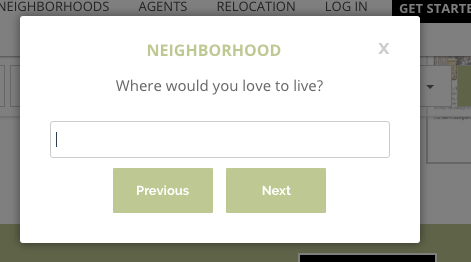 real estate landing page examples