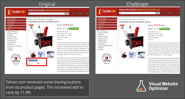 removing social media buttons