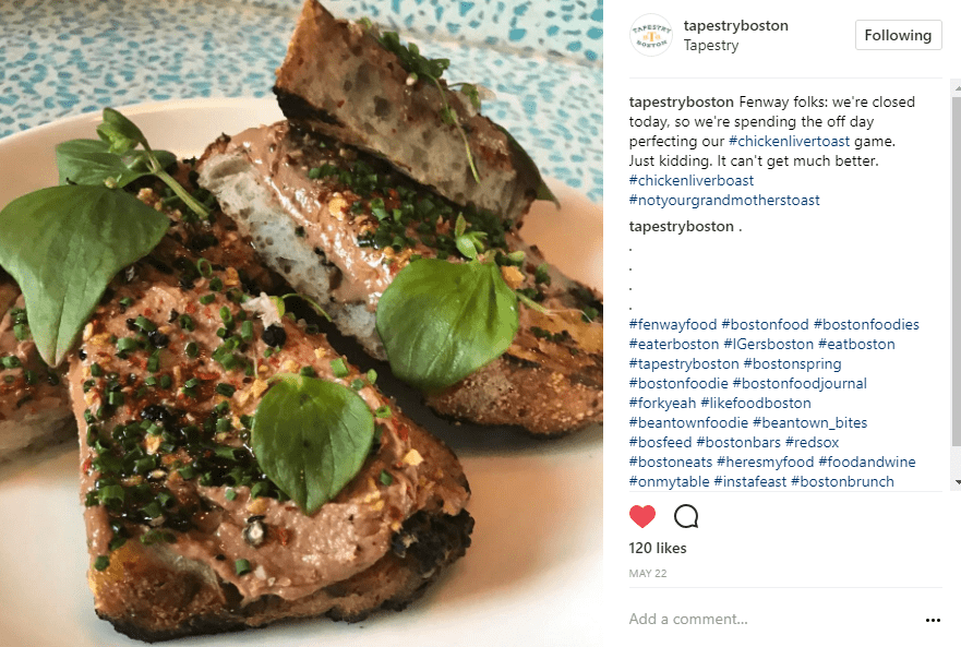 Instagram Marketing for Restaurants Toast