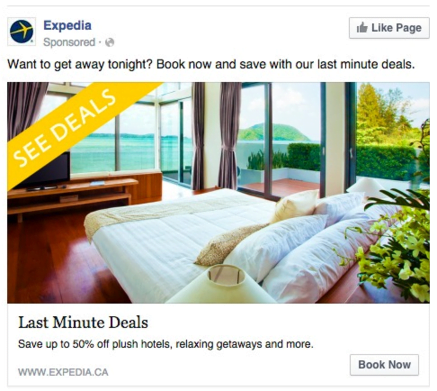 expedia last minute ad