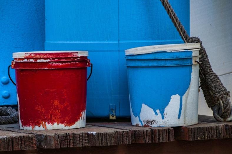 two buckets