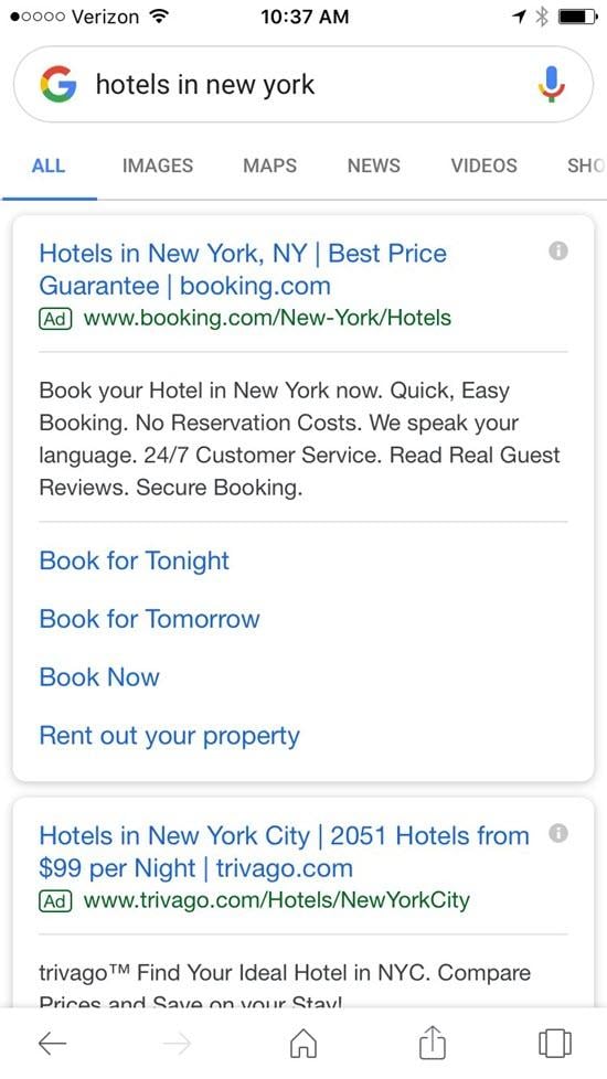 seo for hotels