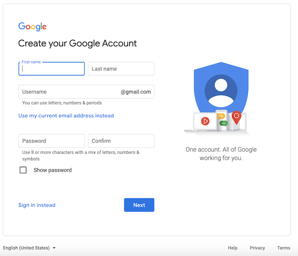 设置-google-ads-account-create-google-account