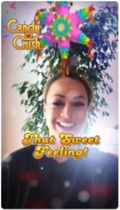 Snapchat advertising deep linking