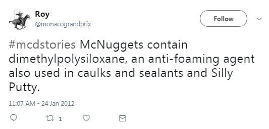 Social media crisis management McDonald's McDStories hashtag example tweet