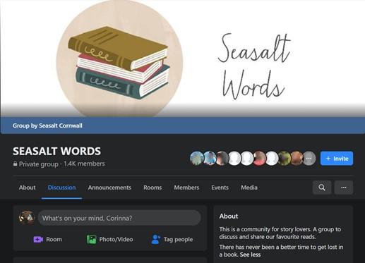 social media engagement with social Facebook group example