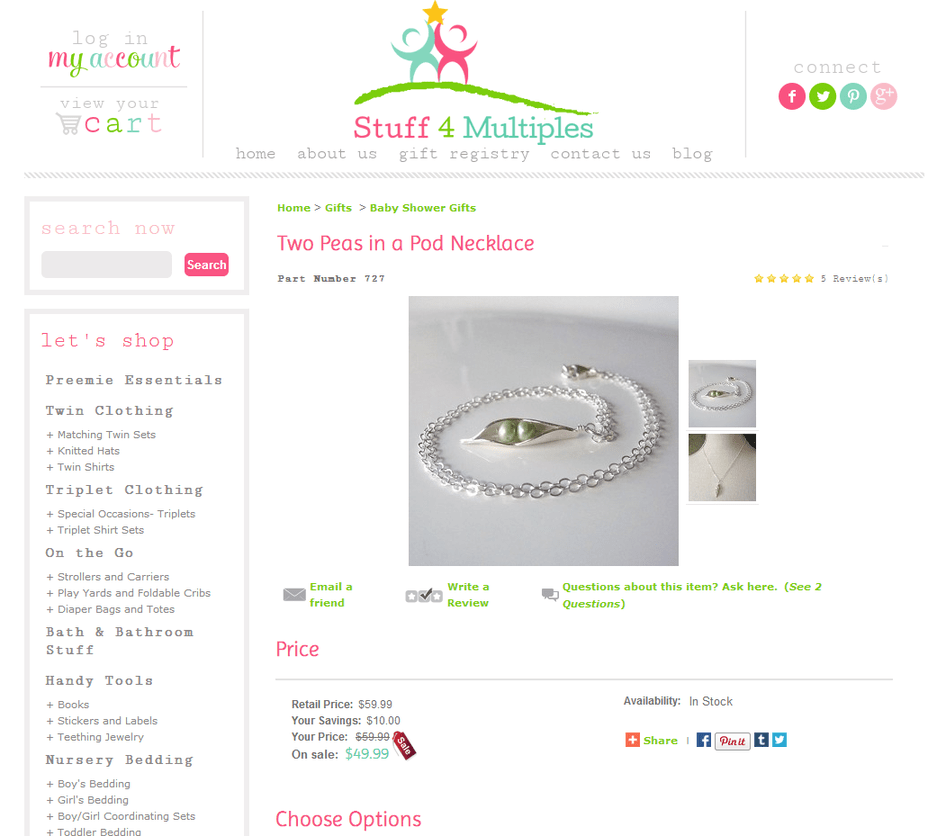 social media landing page examples