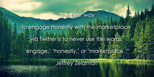 Social media quotes Jeffrey Zeldman
