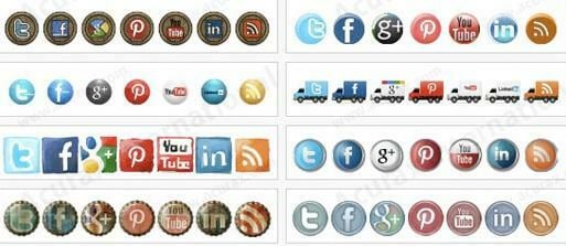 social sharing buttons