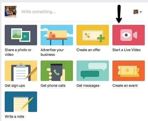 facebook live tips