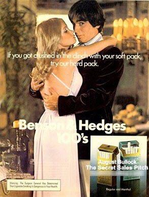 Subliminal advertising Benson & Hedges cigarette ad