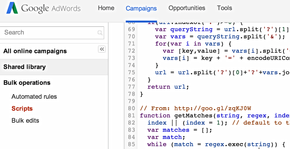 Time management tips use AdWords scripts