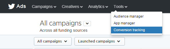 Twitter ads conversion tracking
