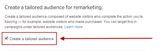 Twitter ads create tailored audience