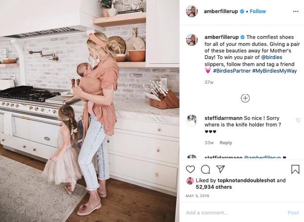 influencer content on Instagram