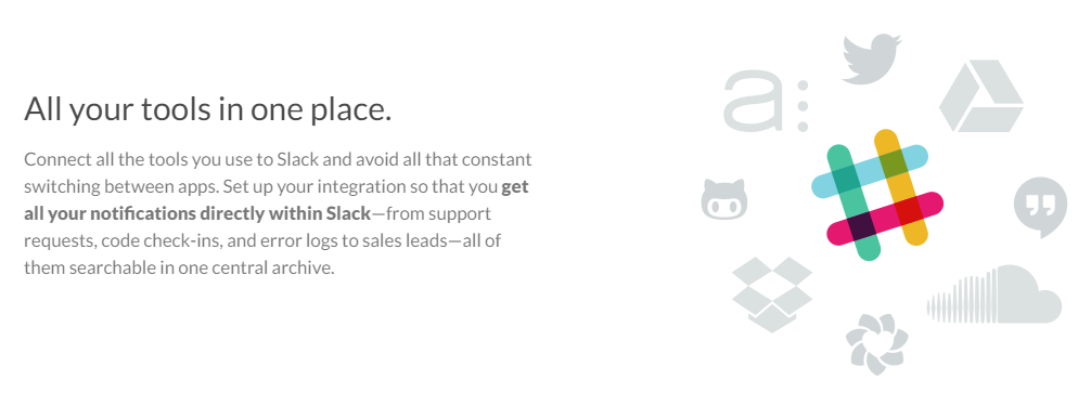 Value proposition examples Slack