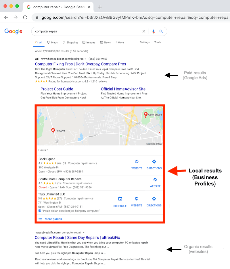 Google My Business SEO