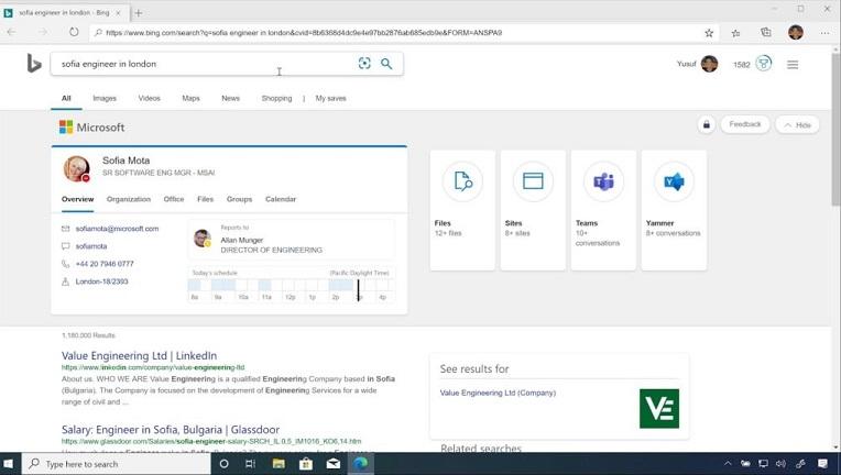 Bing browser