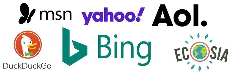 Bing search partners