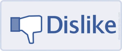 why did my facebook likes go down picture of facebook dislike button