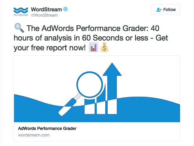 examples of twitter ads
