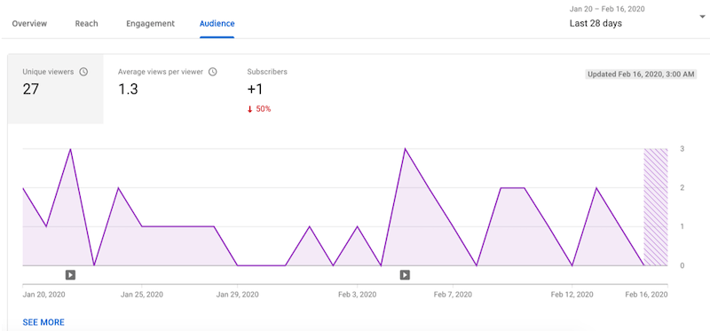 youtube statistics insights