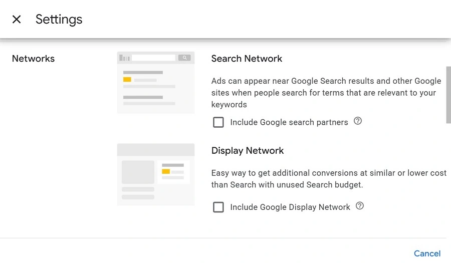 how to lower google ads cost per click - search network