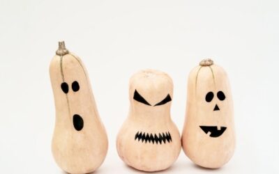 scary ppc stats - gourds carved with scary faces