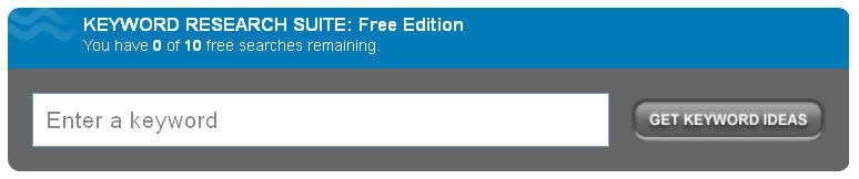 WordStream's Free Keyword Tool