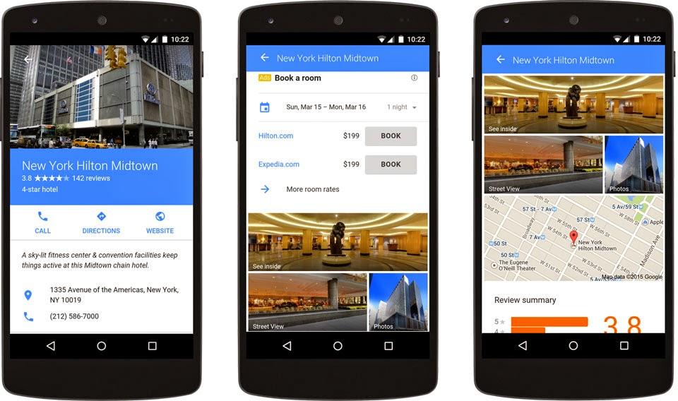 Google AdWords vs Facebook Ads AdWords new hotel ads