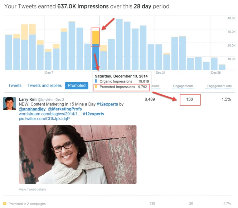 social media marketing promoted tweets