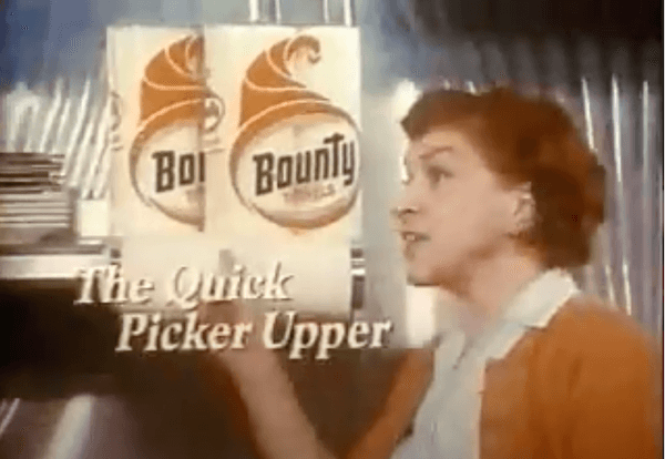 advertising and marketing slogans: bounty quicker picker upper