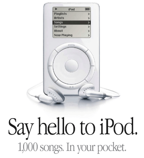 best marketing campaigns—apple ipod launch