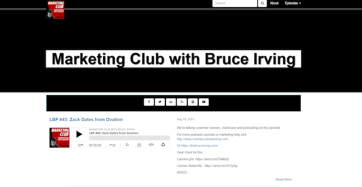 best marketing podcasts - marketing club