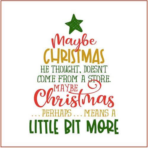 holiday christmas instagram captions - grinch quote