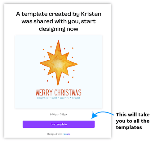 christmas social media post templates canva instructions