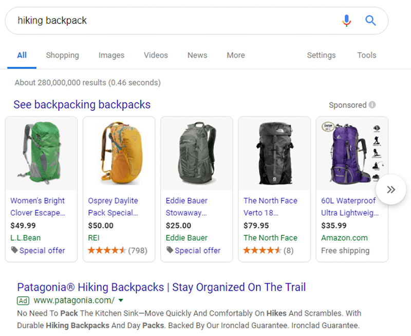 free-keyword-niche-finder-hiking-backpack