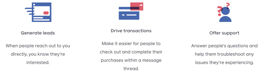 facebook messenger ad benefits