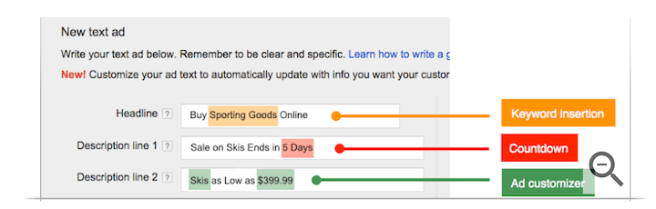 google ads countdown timer