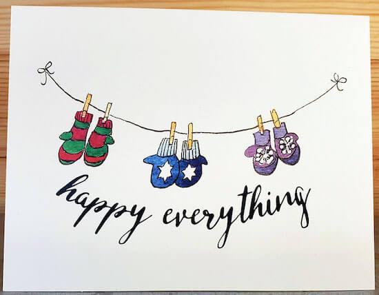 cliche-free holiday copywriting tips: inclusive greeting card