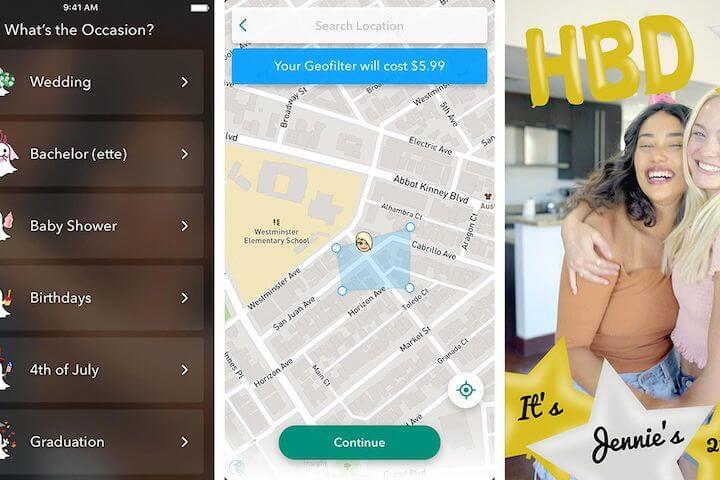 snapchat geofilter setup