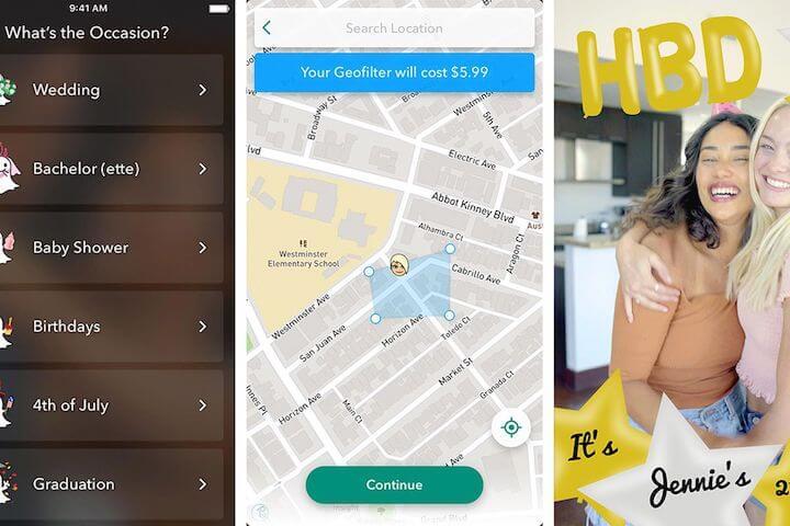 snapchat geofilter setup