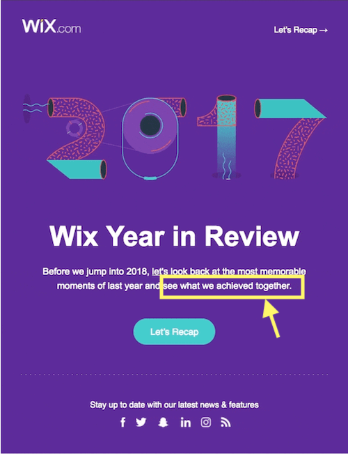 how to write a year recap