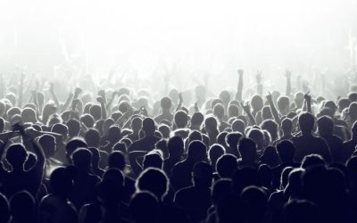 Most popular social media platforms - crowd at a concert