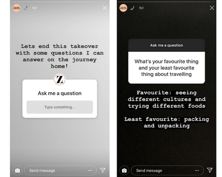 instagram story ideas - ask me anything