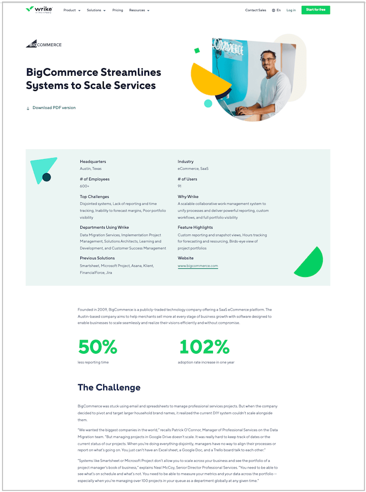 marketing management case study