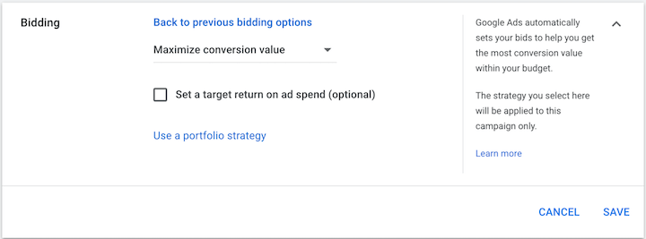 roas desejado vs estratégia de lances de cpa desejado google ads