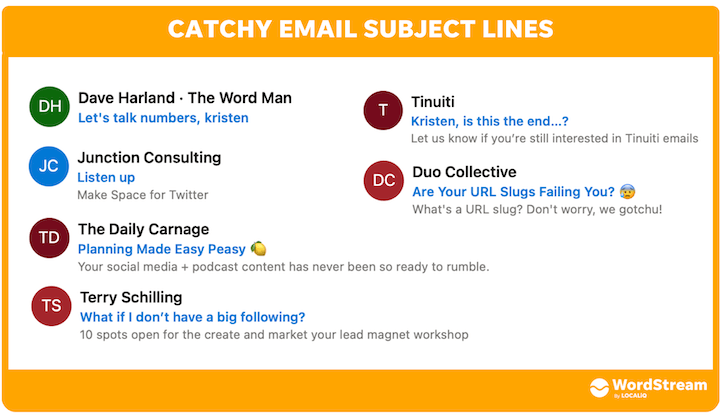 What is the Subject Line of an Email?