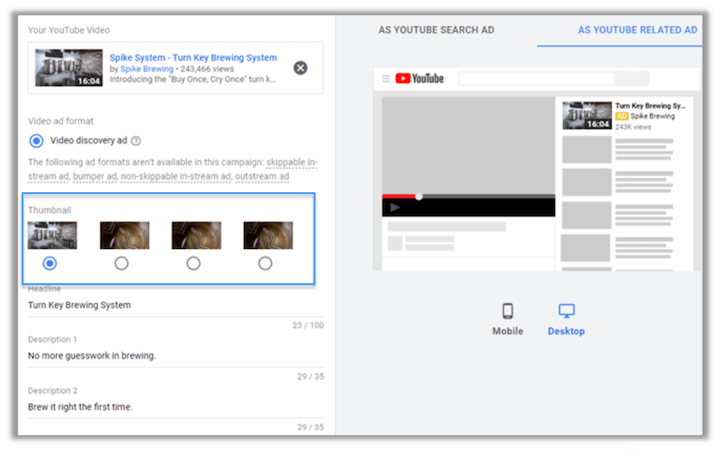 In-feed video ads - Google Ads Help